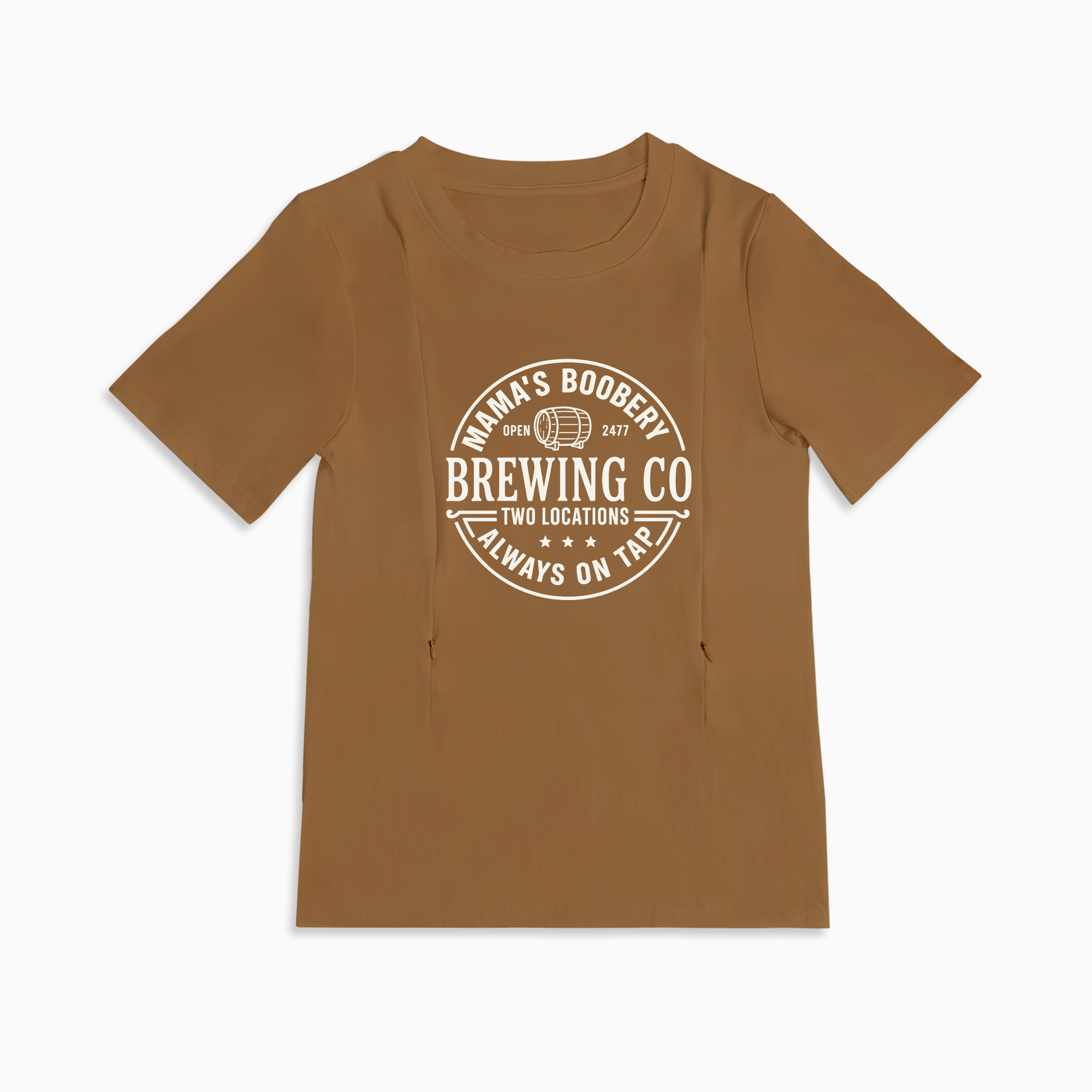 Mamas Boobery Mom Breastfeeding Nursing T Shirt