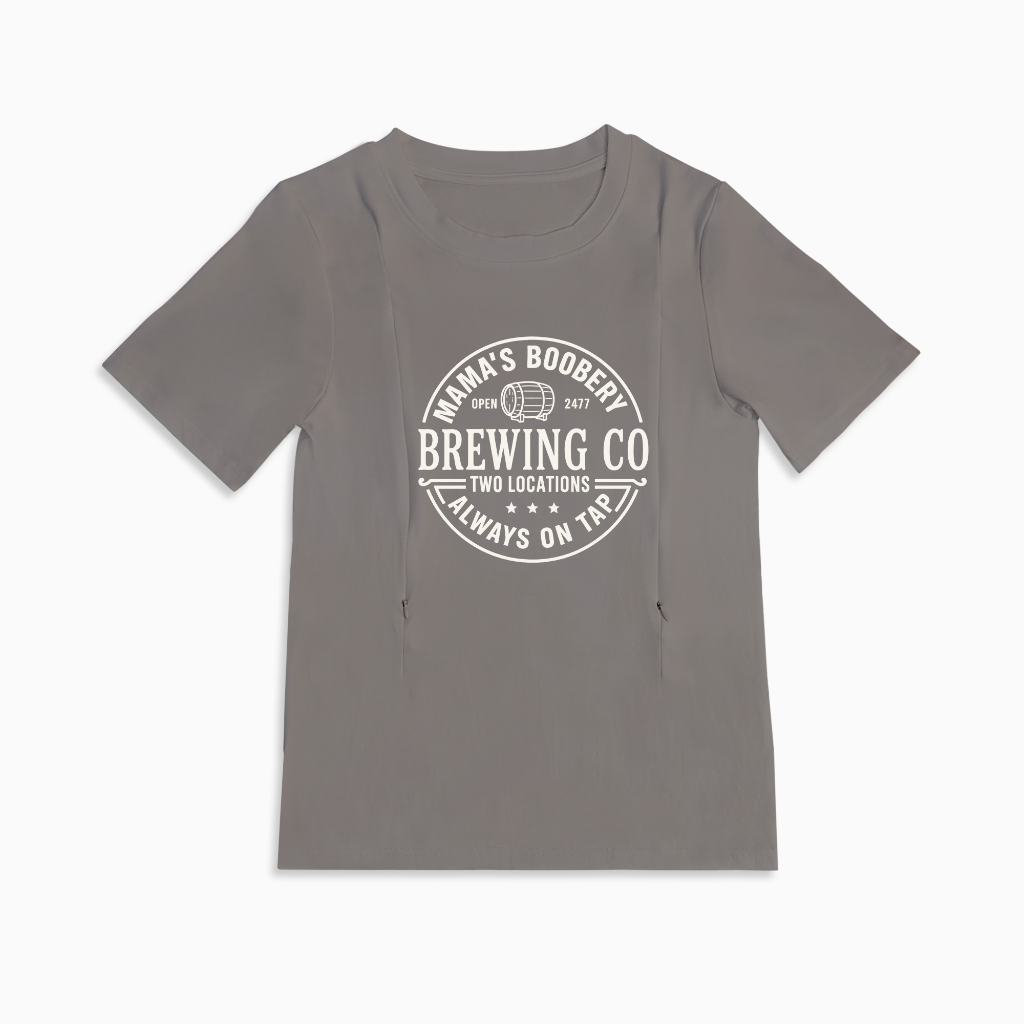 Mamas Boobery Mom Breastfeeding Nursing T Shirt