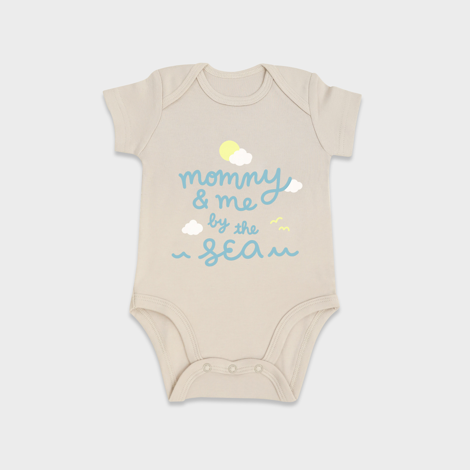 Mommy & Me By The Sea Tank Baby Onesies