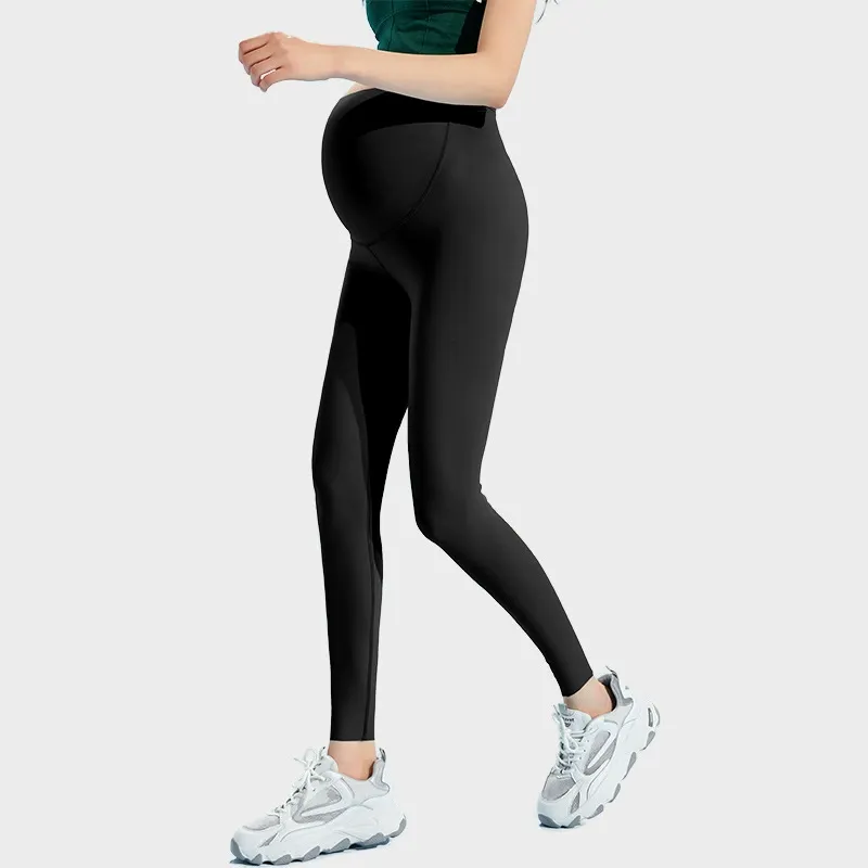 Seamless High-Waisted Maternity Yoga Pants