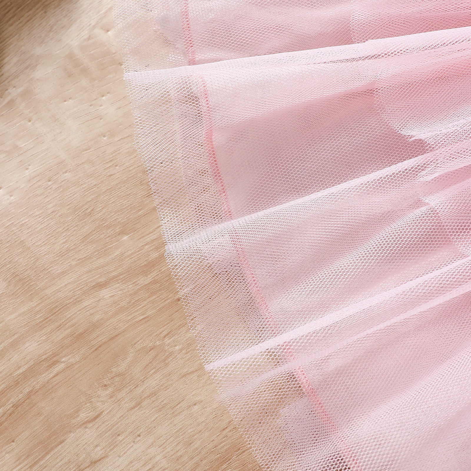 2pcs Baby Girls Tulle Dress Set with Bow Details