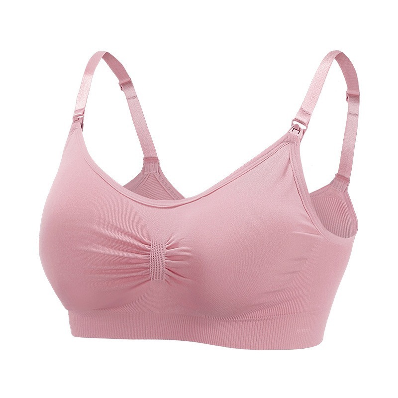 Pregnant Nursing Bra with Front Opening