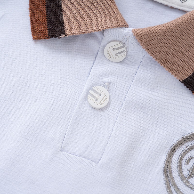 2pcs Toddler Boys Polo Short Sleeve T-Shirt + Shorts