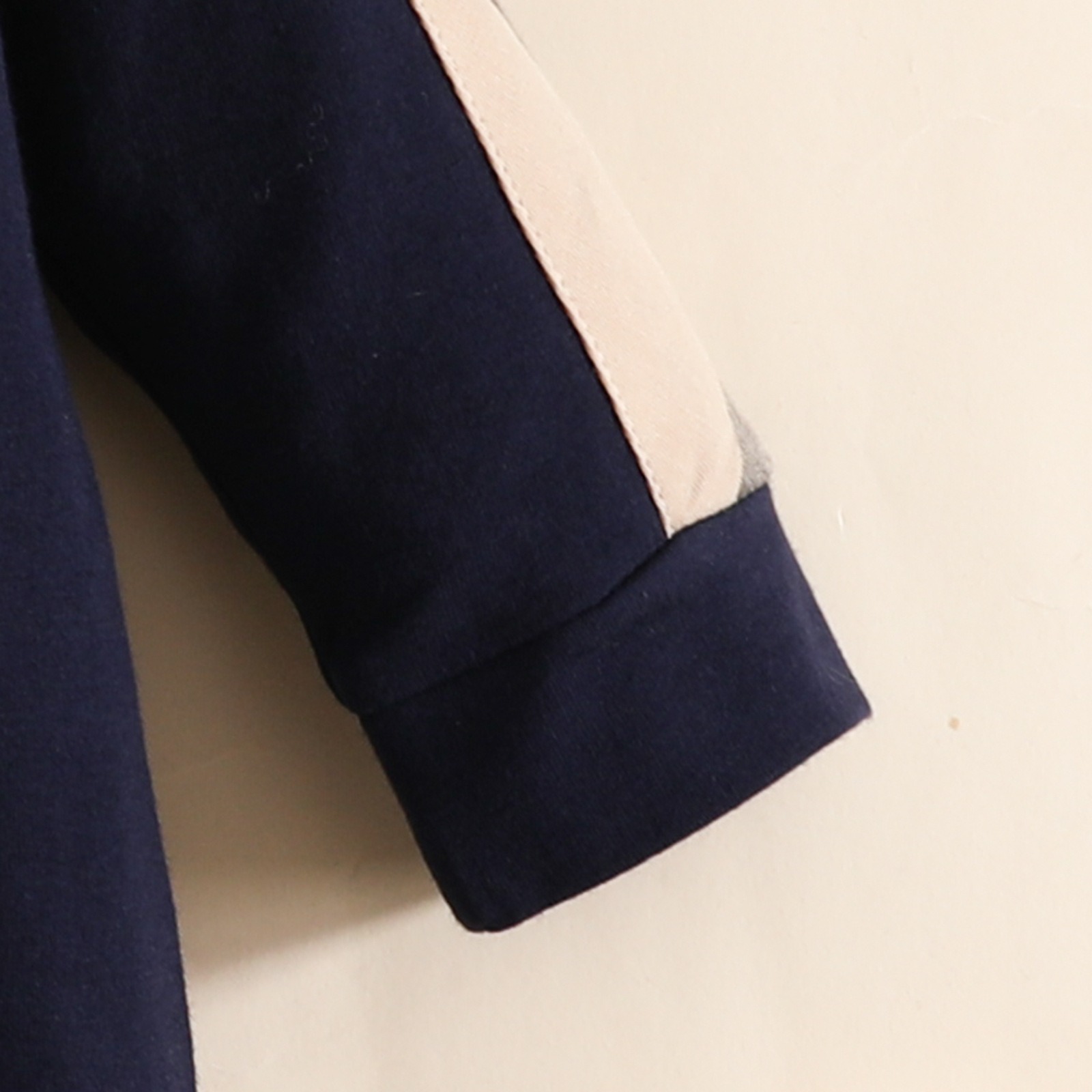 Baby Boy Button-Down Long-Sleeve Cotton Jumpsuits