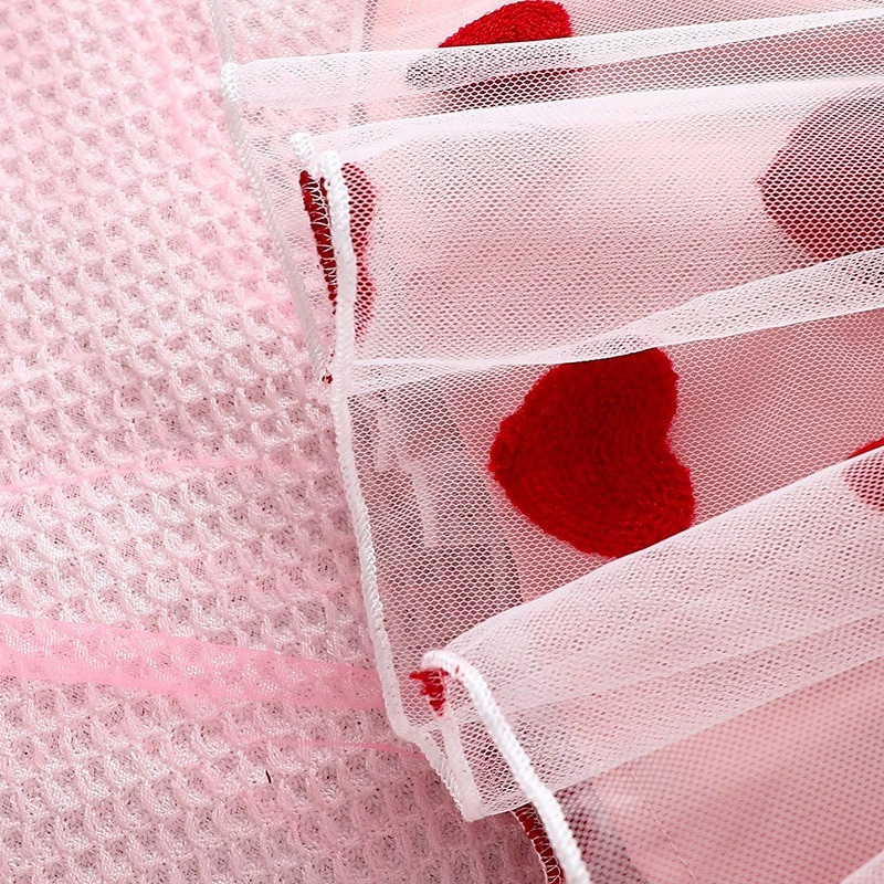 Baby Girls Heart Print Tutu Dress