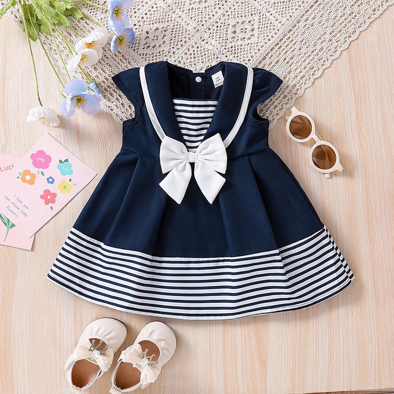 Baby Girls British-Style Dress