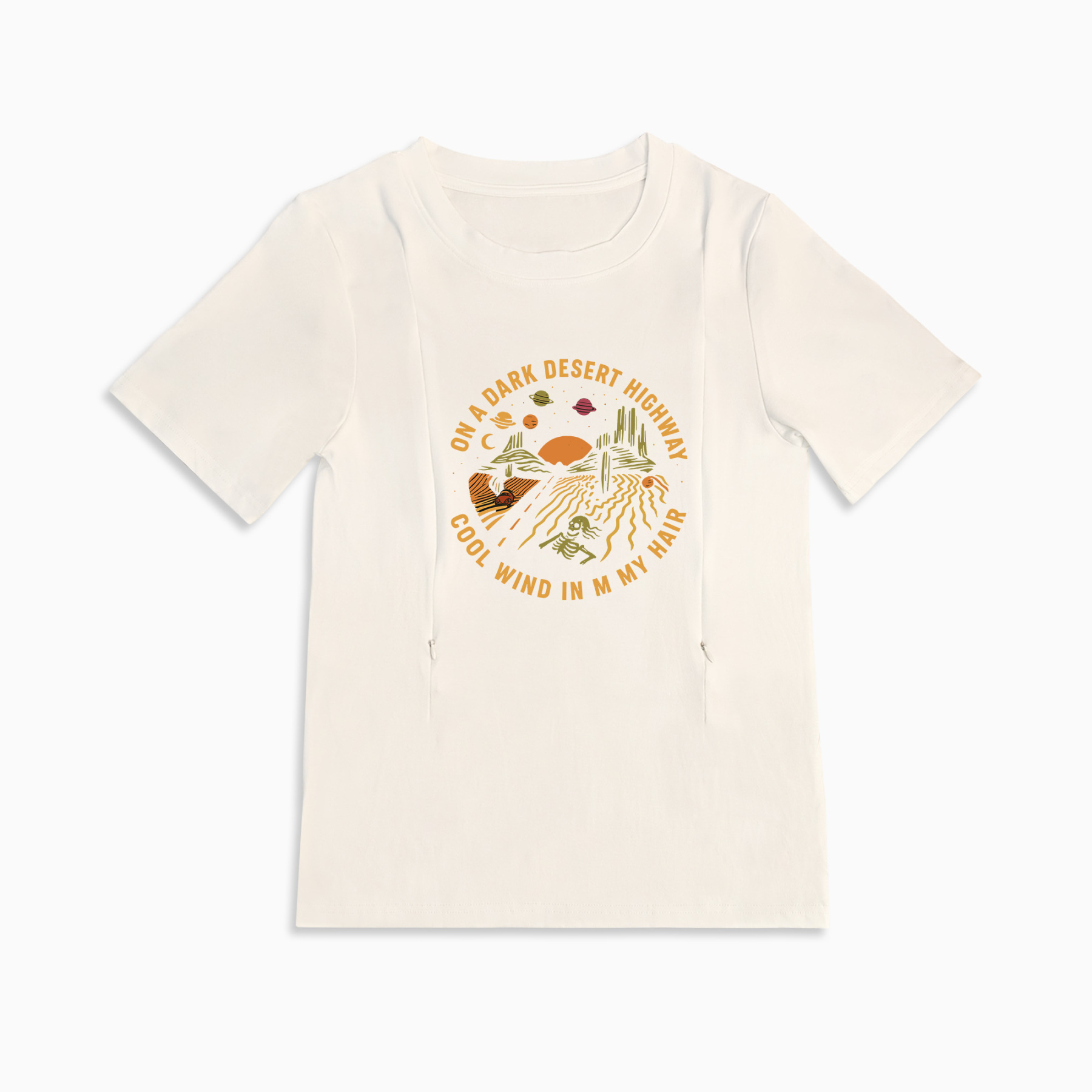 On A Dark Desert Highway Nursing tops