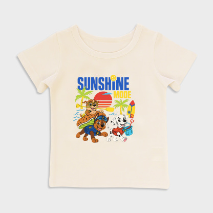 baby shirts PAW Patrol Rashguard-Kids' T-Shirt, Toddler Top Beige