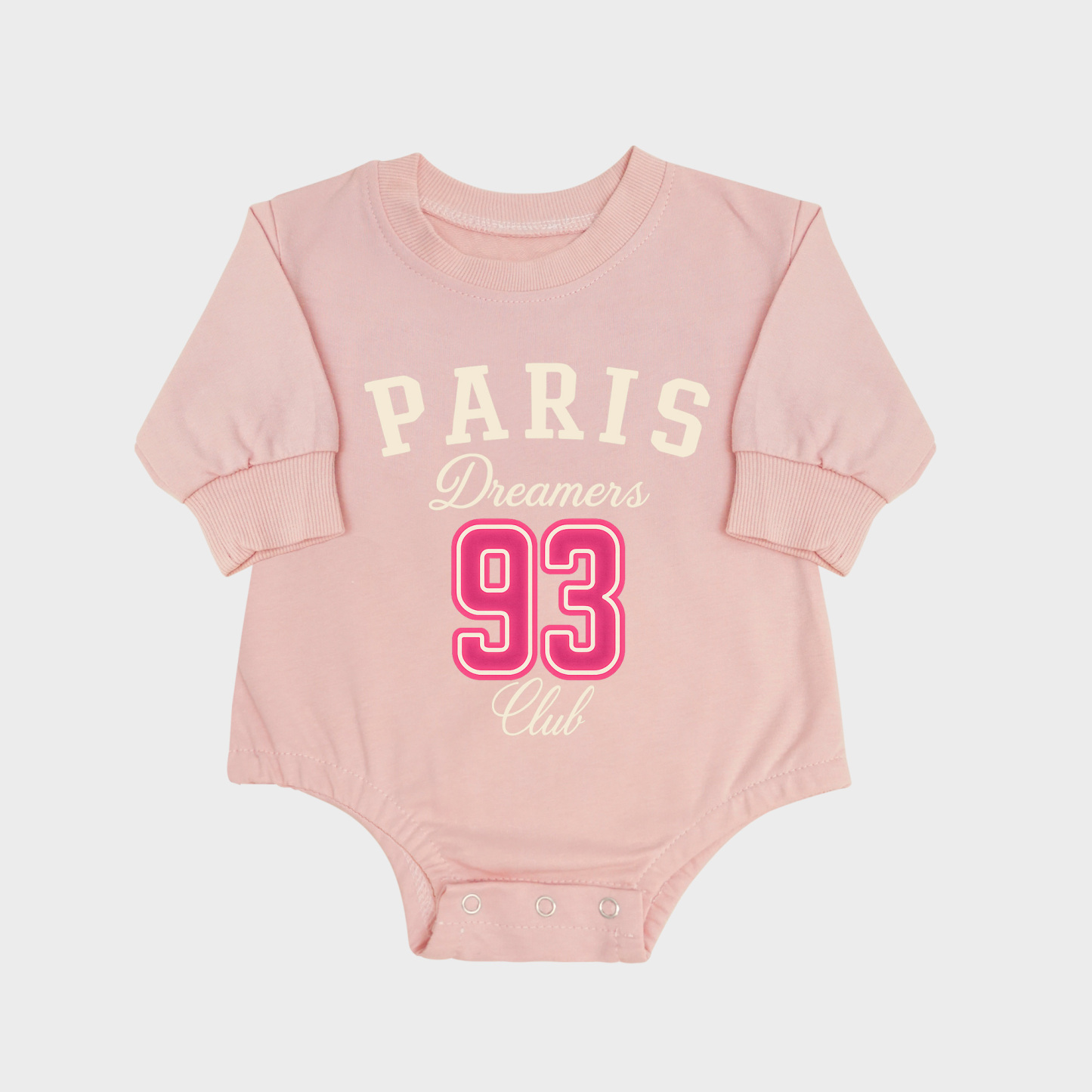 Paris Long-sleeved Triangle Onesies