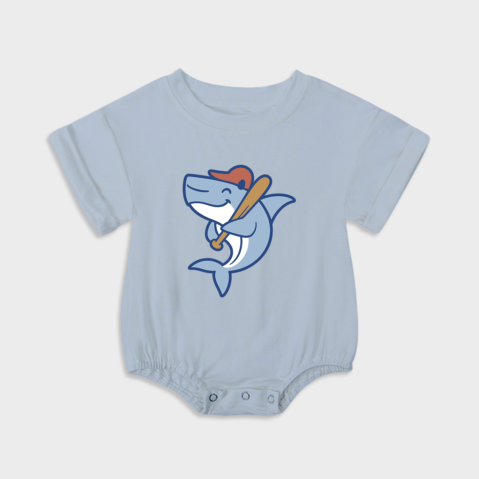 baby onesies - Shark Baby Triangular Stretchy Onesies