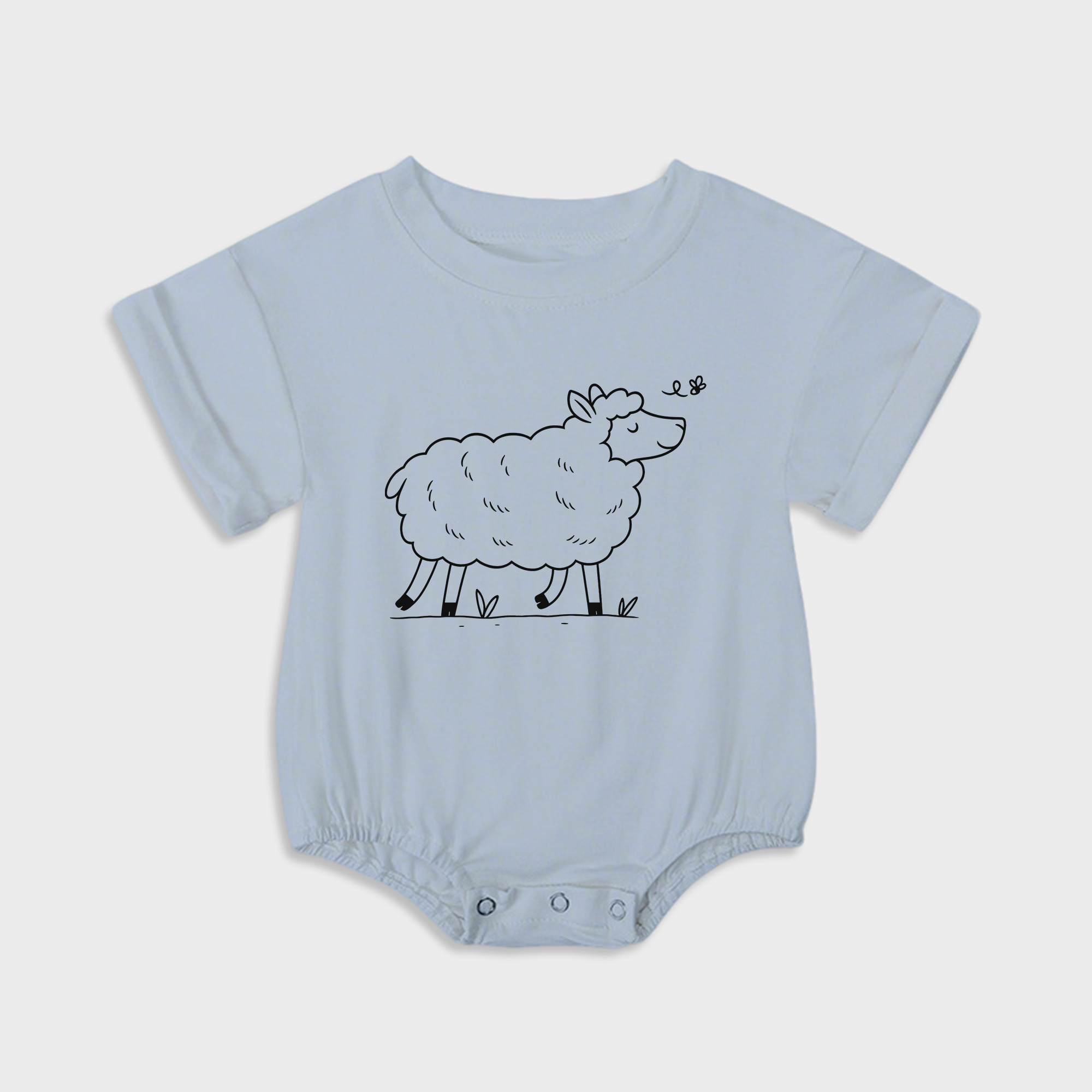 baby onesies - Sheep Baby Triangular Stretchy Onesies
