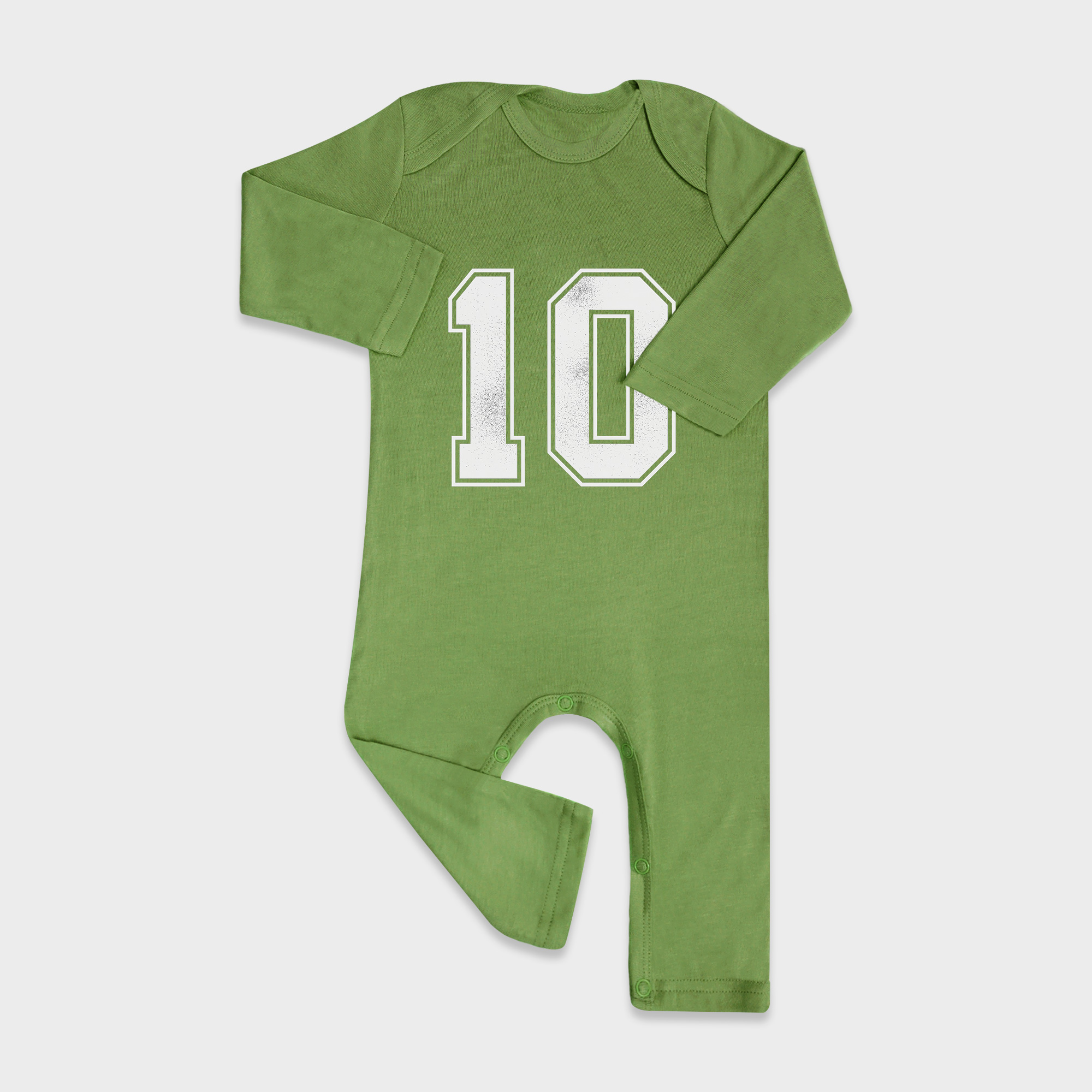 Vintage Sporty Baby Full Length Snap Rompers