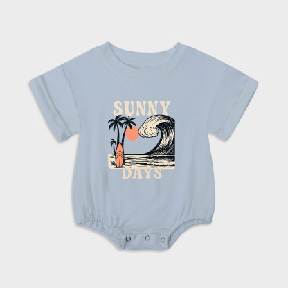 baby onesies - Wave Baby Triangular Stretchy Onesies