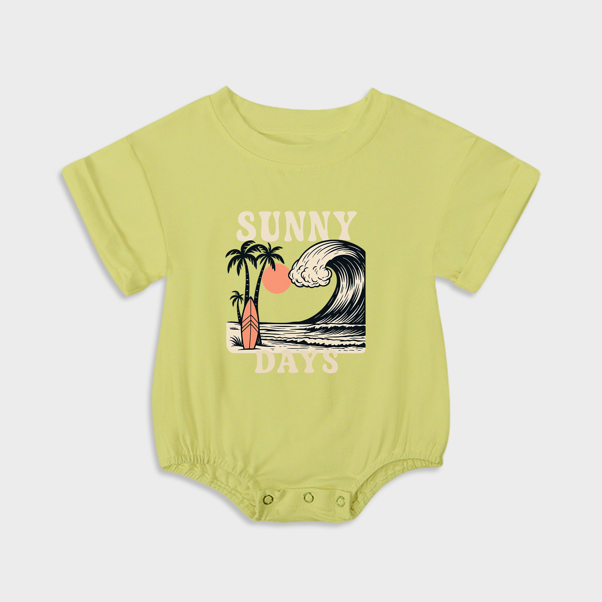 Wave Baby Triangular Stretchy Onesies