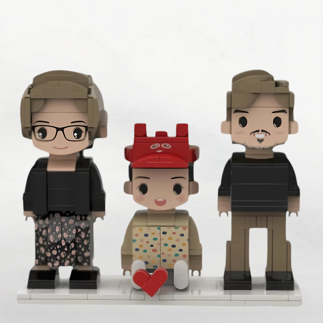 Personalized Mini Figurine Building Blocks With Photo