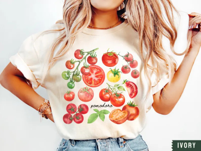 Family Matching Tomato T-Shirt  