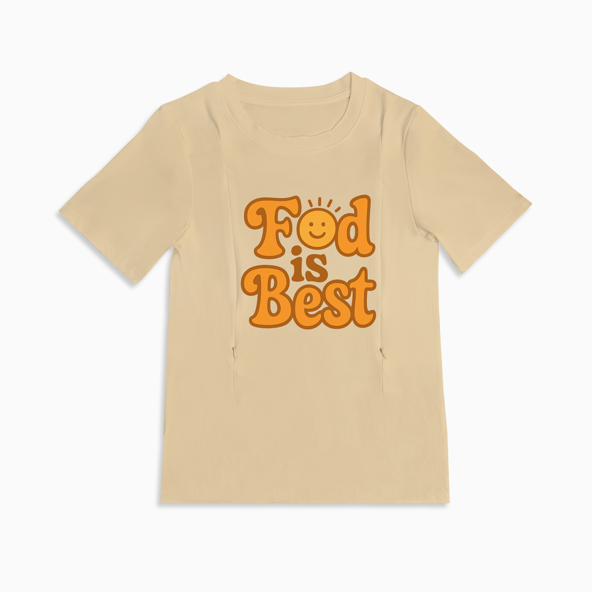 New Mom Gift: Fed Is Best Nursing Tee | Soft Cotton | Totkeeps