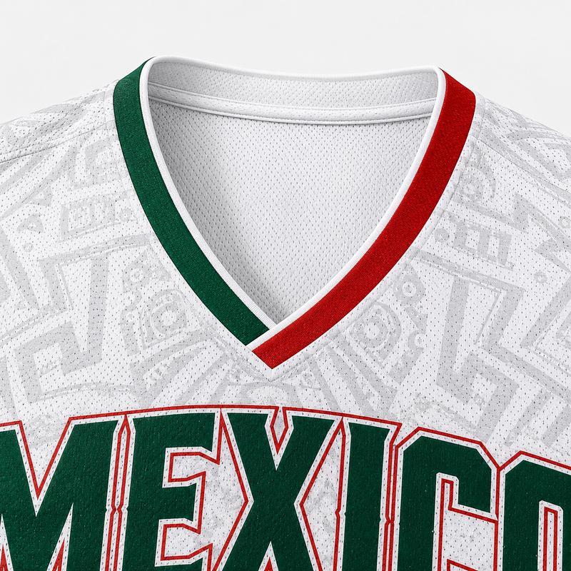 Mexico Aztec Heritage Performance Jersey – Premium Eagle & Calendar Fan Shirt