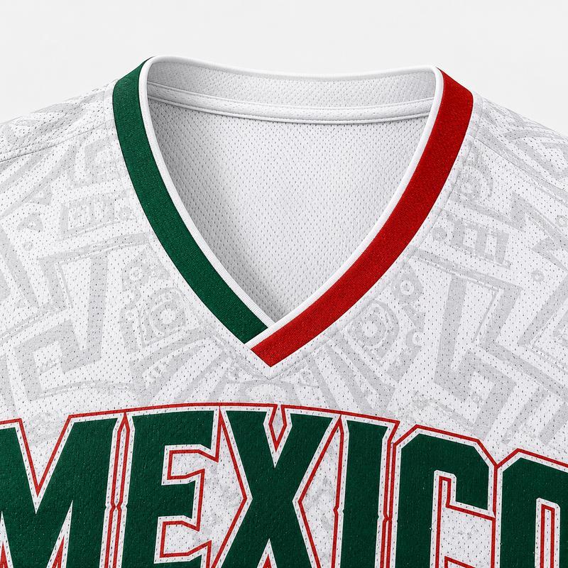 Mexico Aztec Heritage Performance Jersey – Premium Eagle & Calendar Fan Shirt