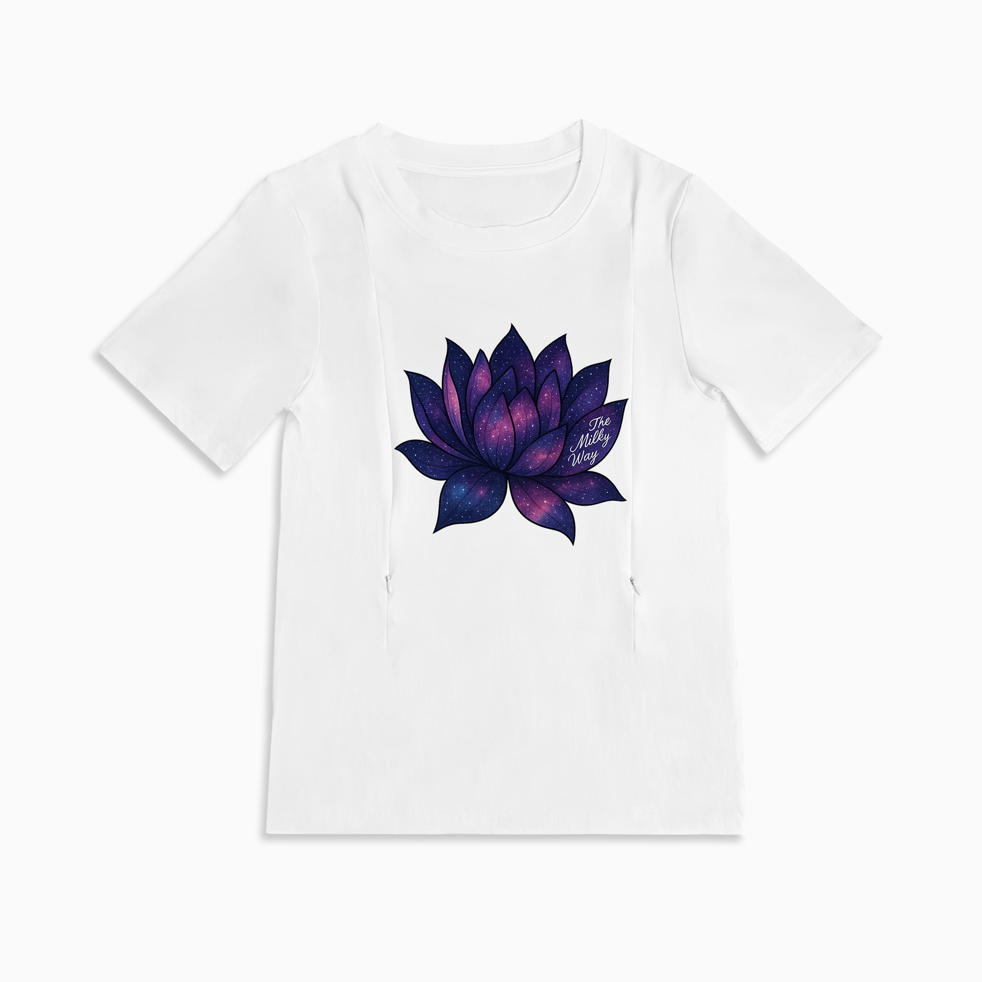 Totkeeps Nursing Wear | "The Milky Way" T-Shirt | Soft Cotton