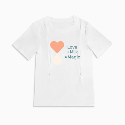 Breastfeeding Top with Hidden Zippers | Love & Milk | totkeeps