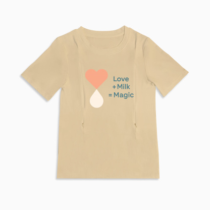 Breastfeeding Top with Hidden Zippers | Love & Milk | totkeeps