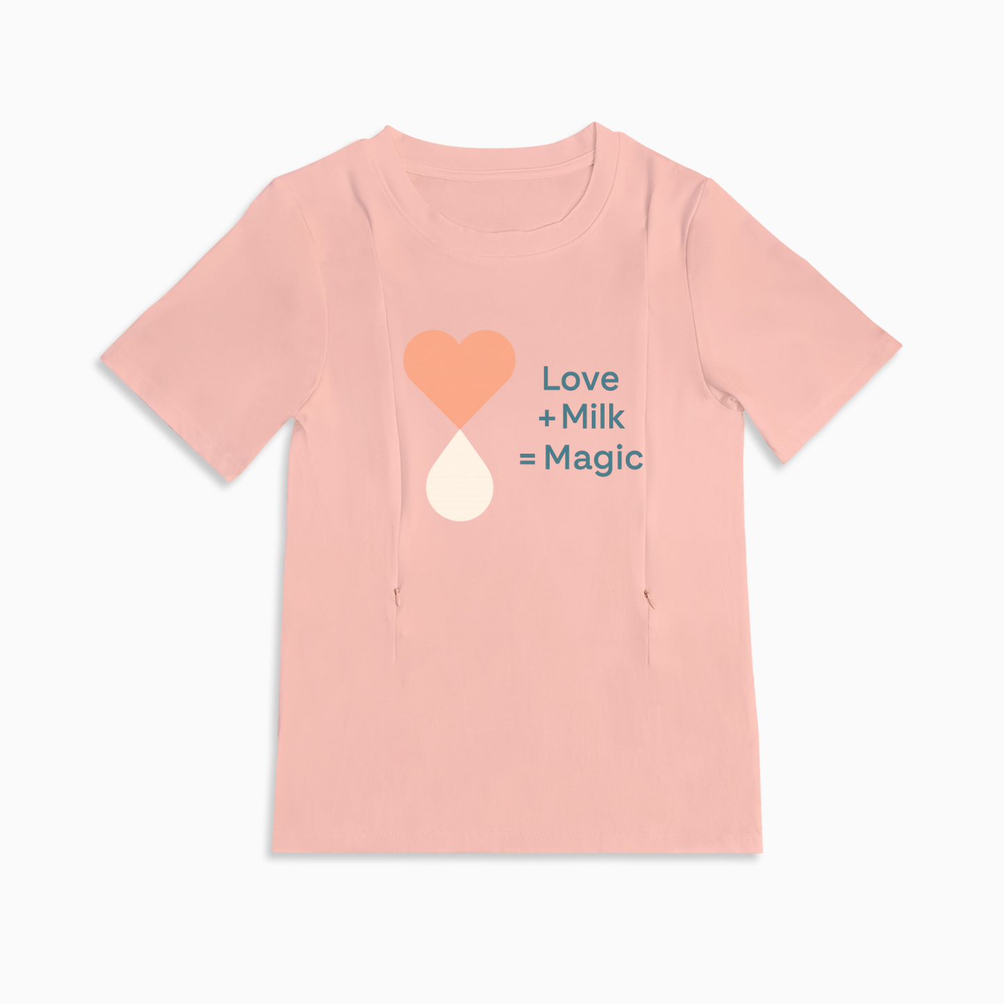 Breastfeeding Top with Hidden Zippers | Love & Milk | totkeeps