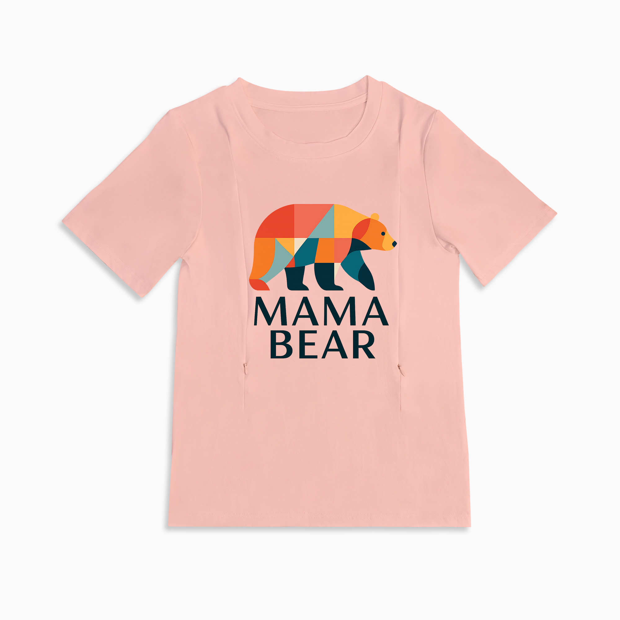 totkeeps Mama Bear Nursing Top | Effortless Zipper for Breastfeeding
