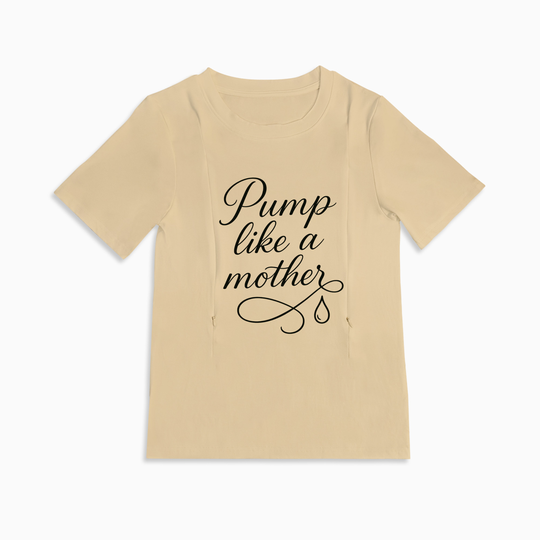 Pumping & Nursing Friendly Top | "Pump Like a Mother" Tee