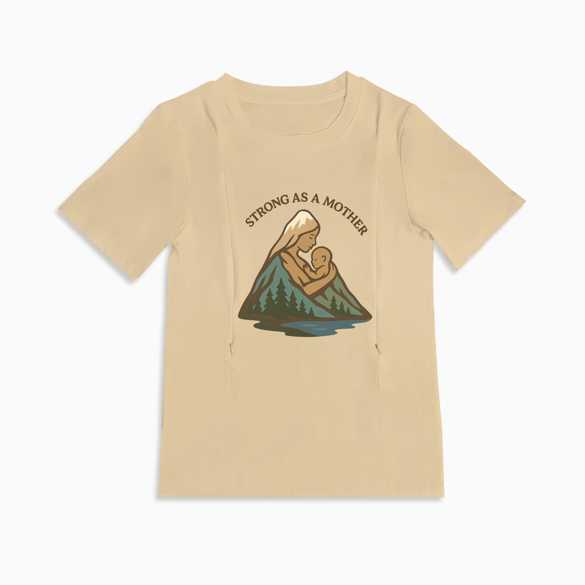 totkeeps Strong as a Mother Nursing Top | Empowering & Functional