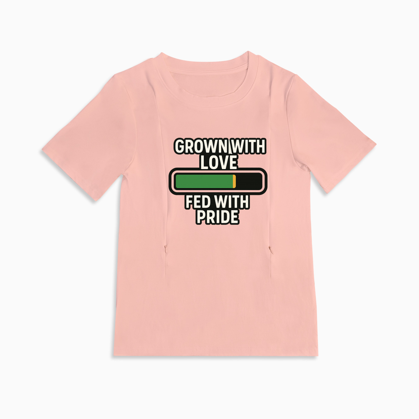 Postpartum Nursing Shirt | "Grown with Love" Slogan | Totkeeps