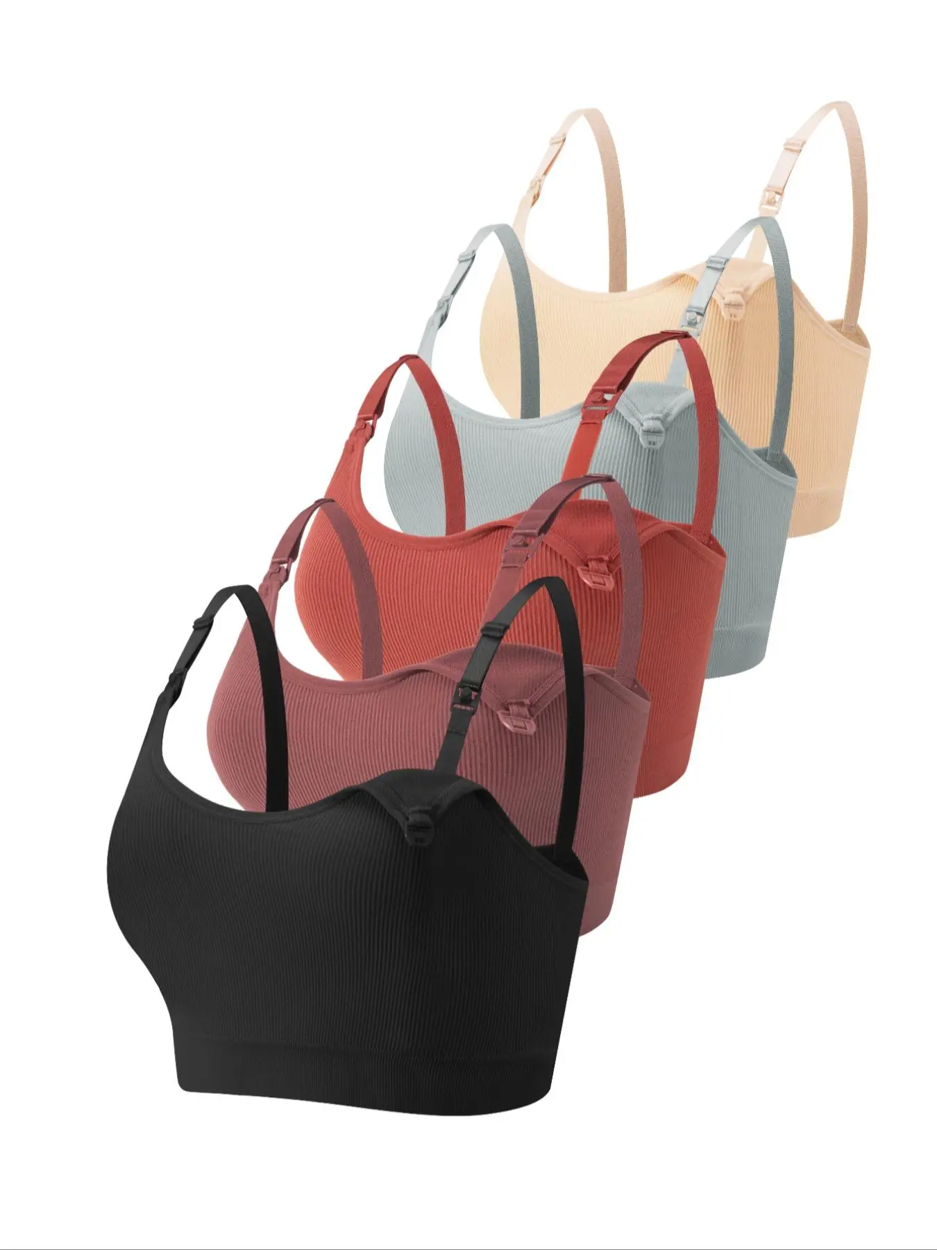 Front Opening Plus Size Seamless Feeding Bra