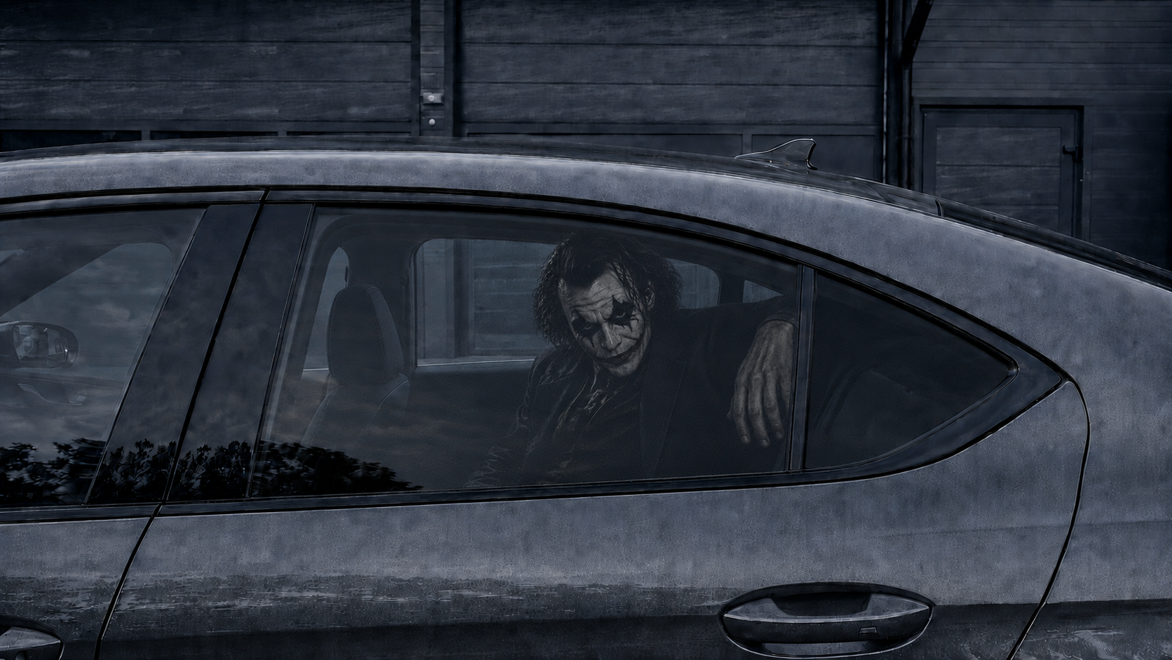 Joker Car Window Decal One Way Vision Universal Fit
