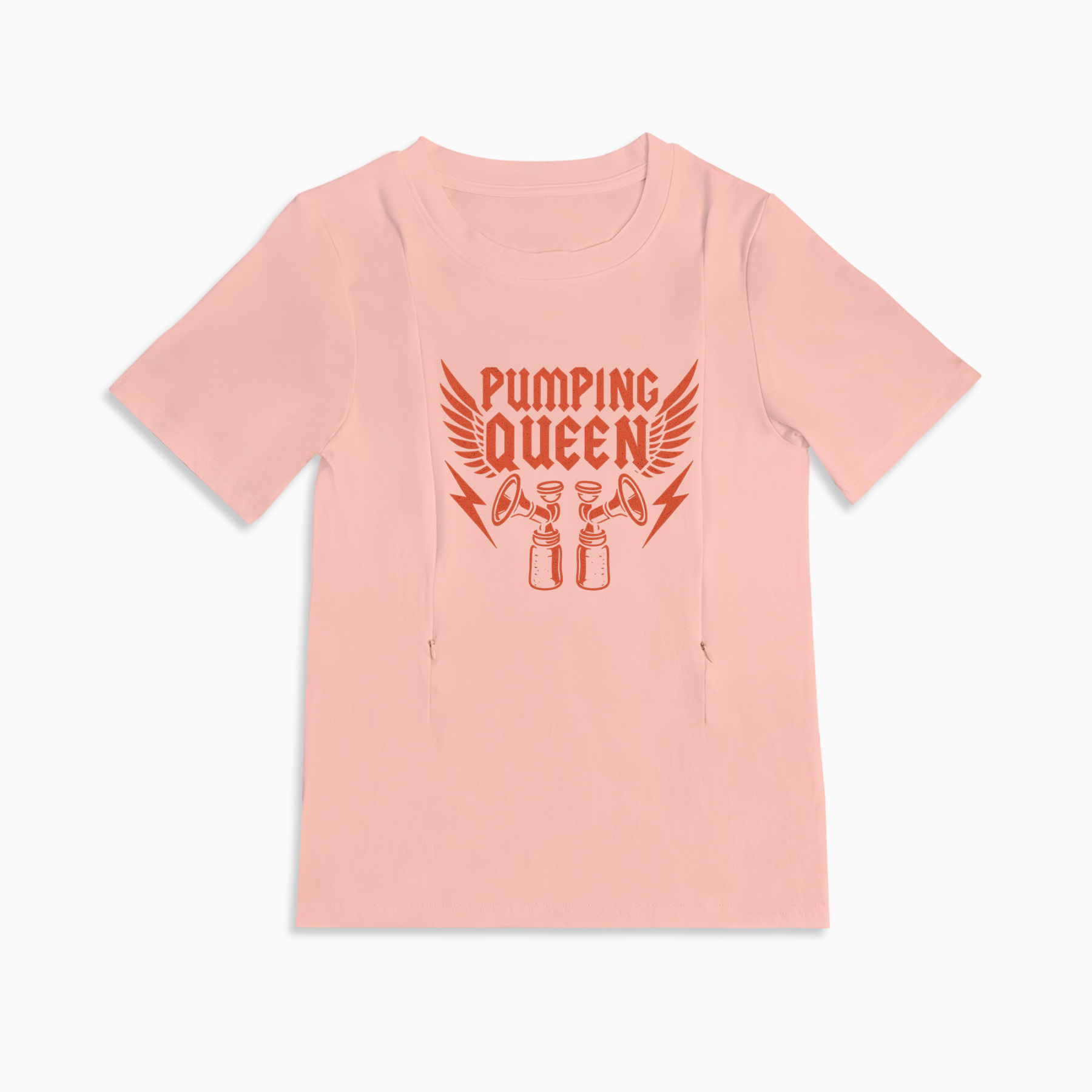 Empowering Pumping Top | Pumping Queen Tee | Easy Nursing Access
