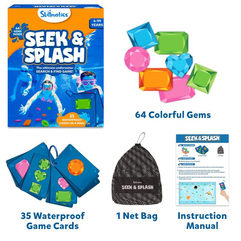 Pool Gem Hunt Diving Game for Kids