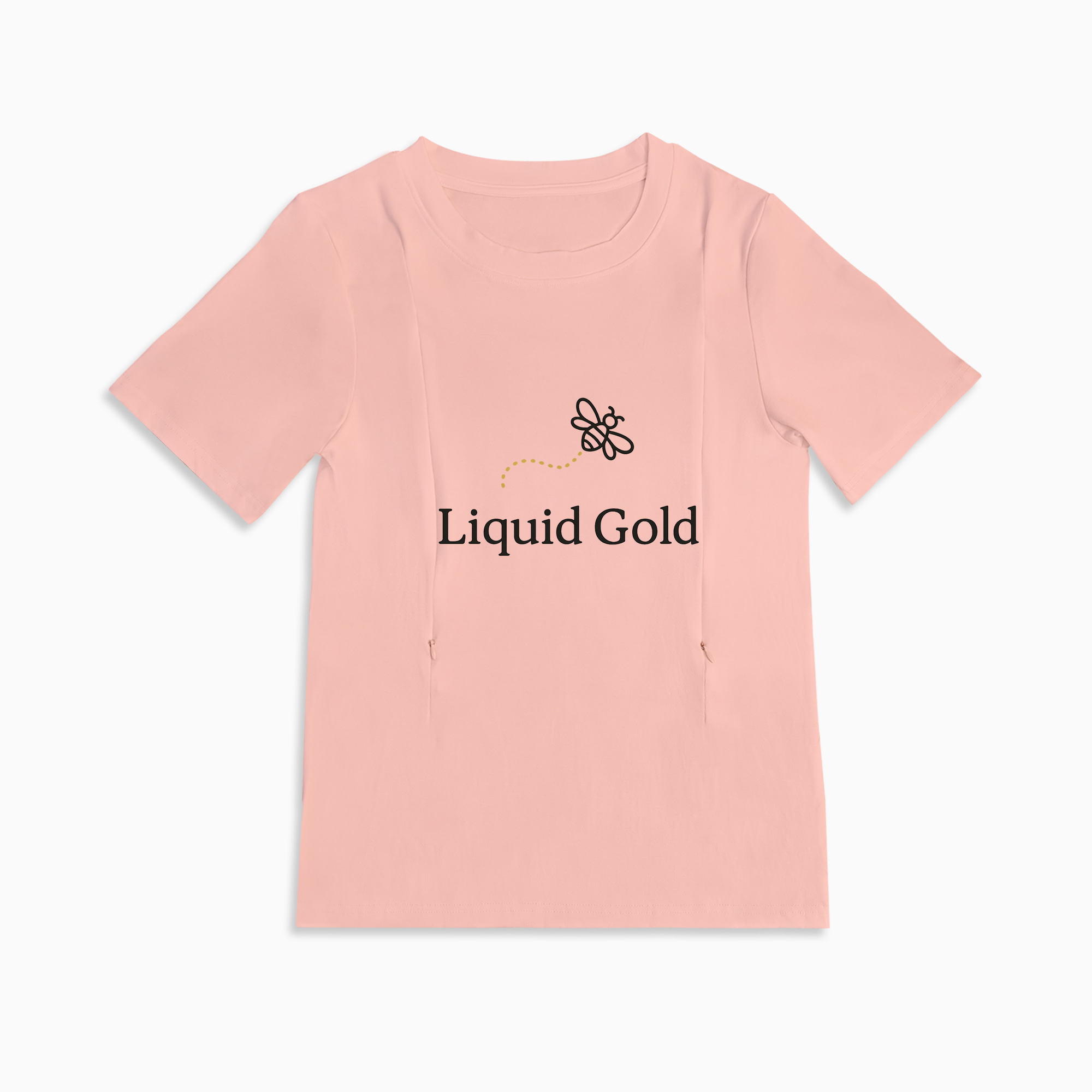 New Mom Gift: Liquid Gold Nursing Tee | Soft Cotton | Totkeeps