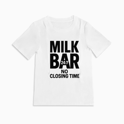 Postpartum T-Shirt for Nursing | 24/7 Milk Bar | Zipper Access