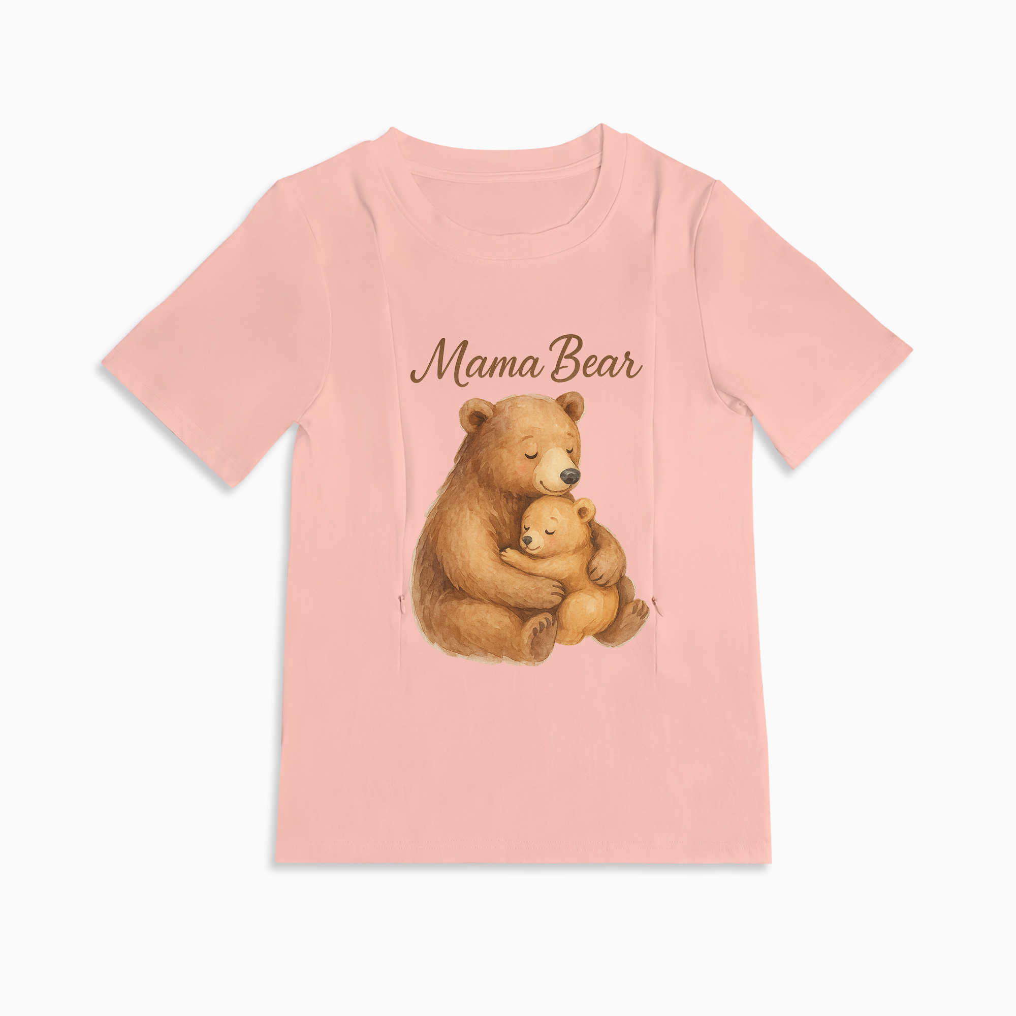 The Original Mama Bear Nursing Shirt | totkeeps | Side Zip Access