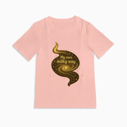totkeeps Liquid Gold Cotton T-Shirt | Designed with Love for Nursing Moms