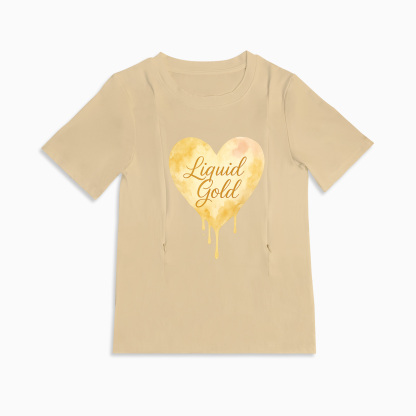 totkeeps Nourish Breastfeeding Shirt | Easy Access Side Zippers