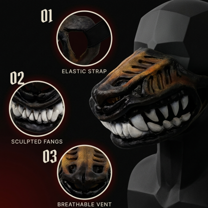 Fang Series Dog Muzzle — Built for the Feared
