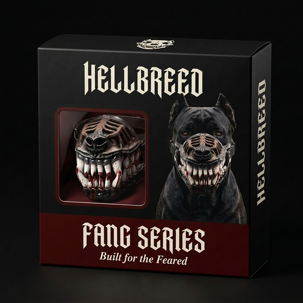Fang Series Dog Muzzle — Built for the Feared