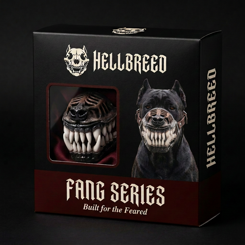 Fang Series Dog Muzzle — Built for the Feared