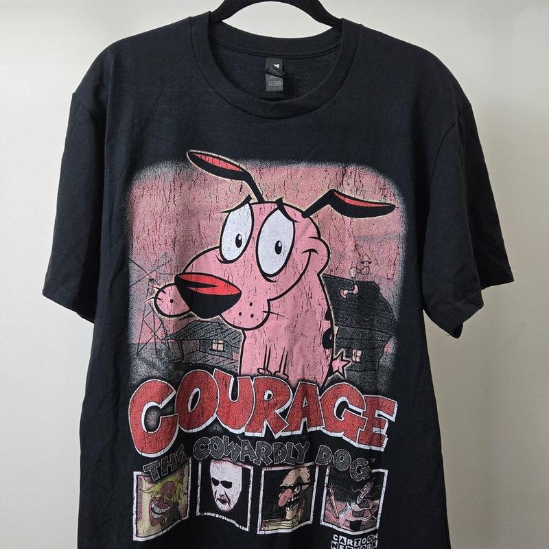  Courage the Cowardly Dog T-Shirt