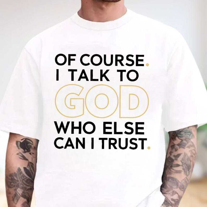 Effortless Style with God Trust Women's Cotton T-Shirt – Perfect for Every Day