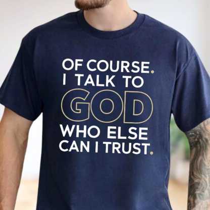 Effortless Style with God Trust Women's Cotton T-Shirt – Perfect for Every Day