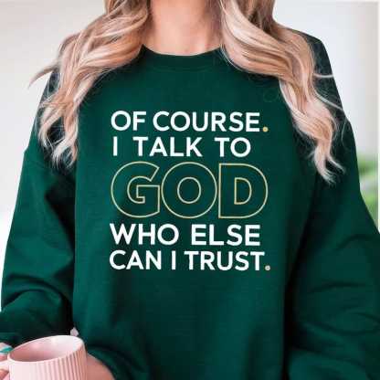 Effortless Style with God Trust Women's Cotton T-Shirt – Perfect for Every Day