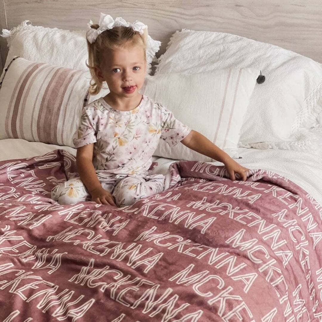 Personalized Toddler Blankets