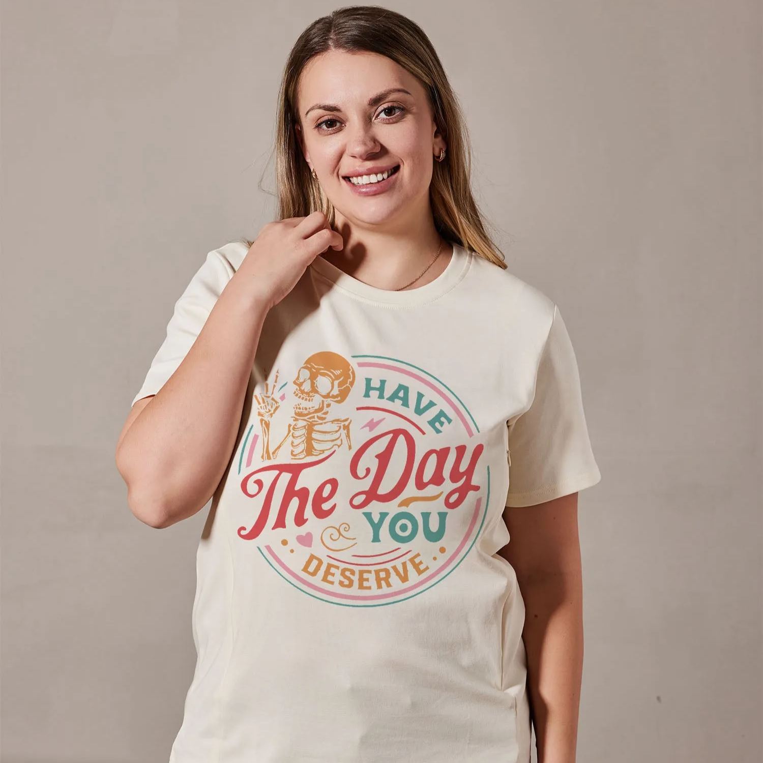 Mom Breastfeeding Nursing T-Shirt - Have The Day You