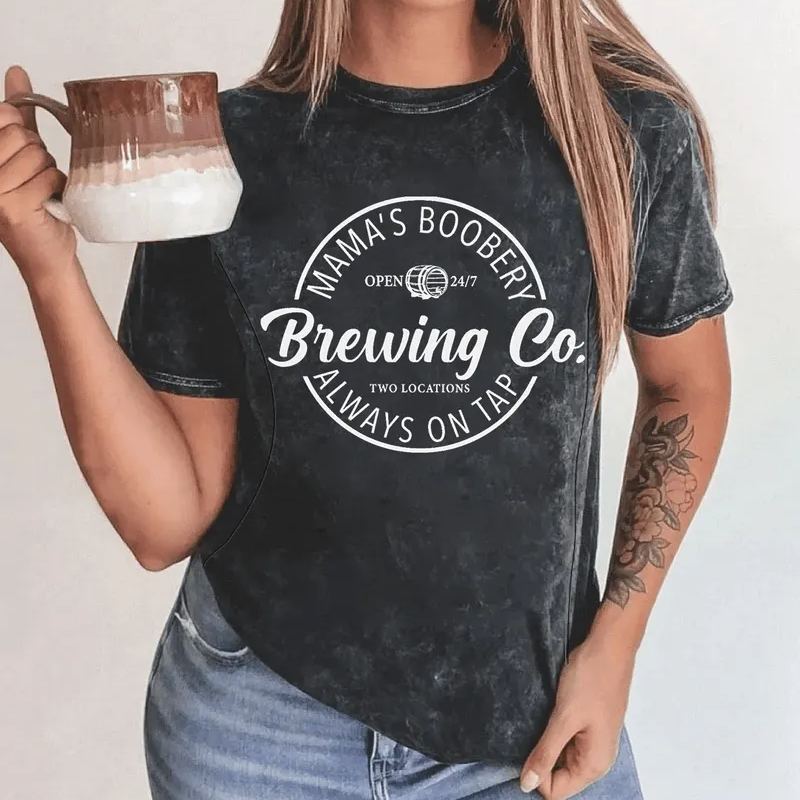 Mom Breastfeeding Nursing T-Shirt - Brewing Co.